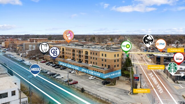 Plus de détails pour 6400 N Northwest Hwy, Chicago, IL - Bureau/Commerce de détail à louer