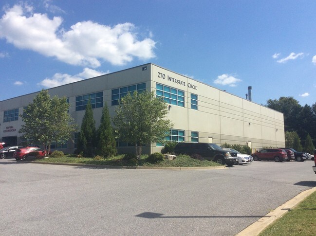 Plus de détails pour 270 Interstate Cir, Frederick, MD - Industriel à louer