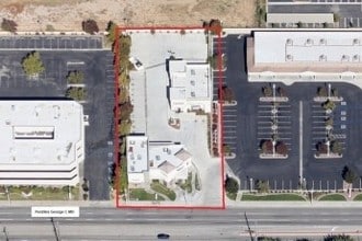 1647-1649 W Avenue J, Lancaster, CA - AERIAL  map view