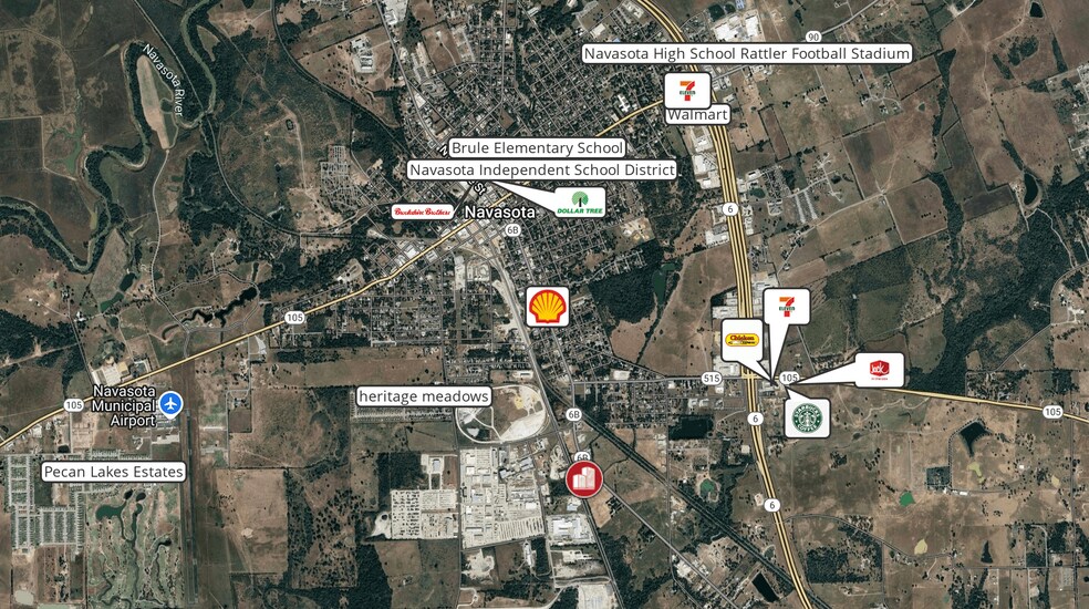 S. Business Highway 6, Navasota, TX à vendre - Photo du bâtiment - Image 2 de 3