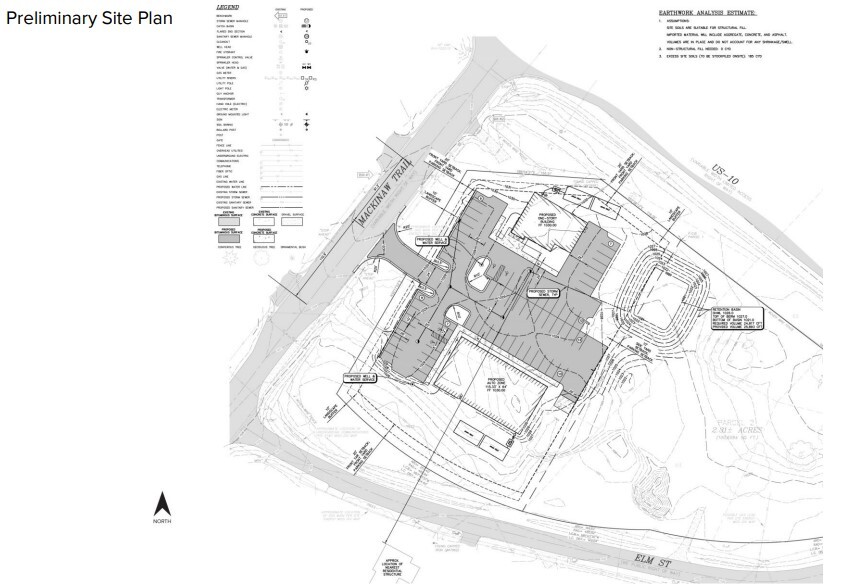 4854 Mackinaw Trl, Reed City, MI for sale - Site Plan - Image 3 of 4