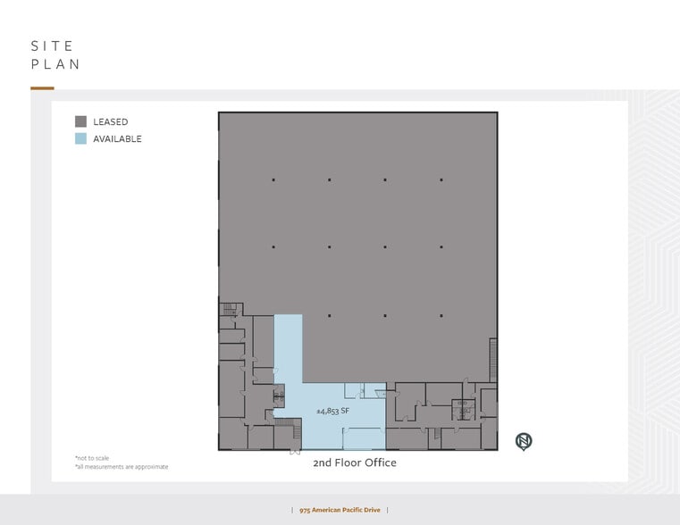 975 American Pacific Dr, Henderson, NV for lease - Site Plan - Image 2 of 9