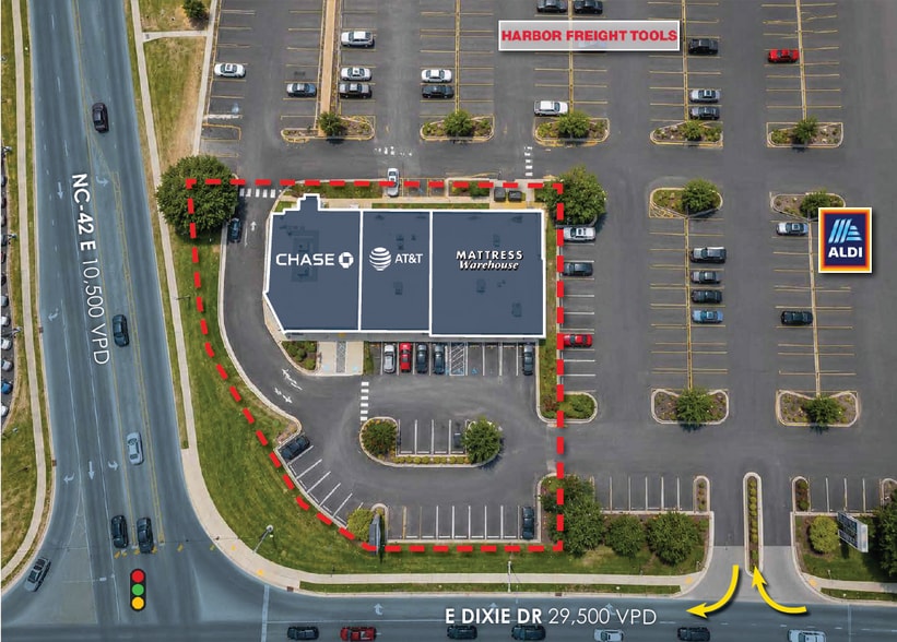 1334 E Dixie Dr, Asheboro, NC for sale - Building Photo - Image 2 of 5