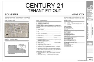 2689 Commerce Dr NW, Rochester, MN à louer Plan de site- Image 1 de 1