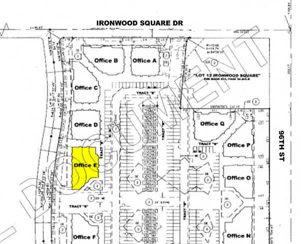 9941 N 95th St, Scottsdale, AZ for lease - Plat Map - Image 2 of 4