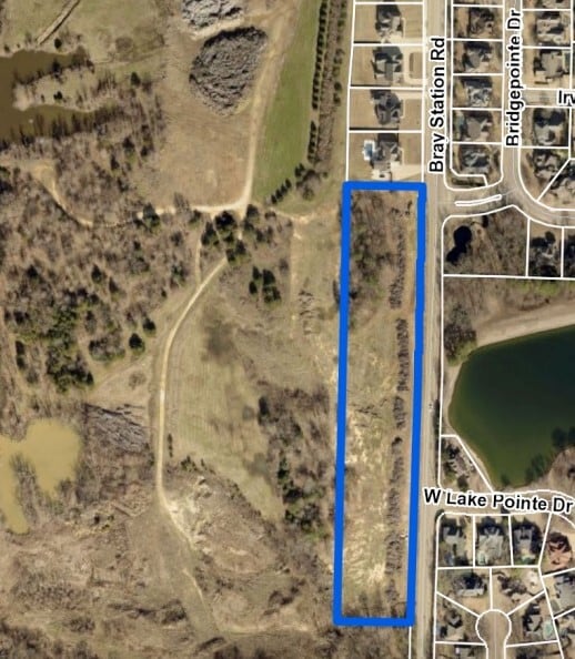 1195 Bray Station Rd, Collierville, TN à vendre Aérien- Image 1 de 2