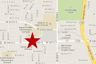 4250 W 5415 S, Kearns, UT - AERIAL  map view