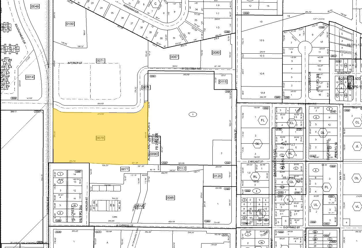 1701-1739 N Central Ave, Kissimmee, FL à vendre Plan cadastral- Image 1 de 1