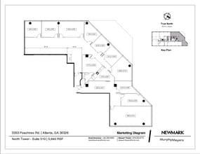 3353 Peachtree Rd NE, Atlanta, GA à louer Plan d’étage- Image 1 de 1