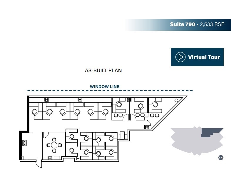 8880 Rio San Diego Dr, San Diego, CA à louer Plan d’étage- Image 1 de 1