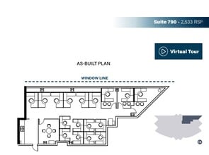 8880 Rio San Diego Dr, San Diego, CA à louer Plan d’étage- Image 1 de 1