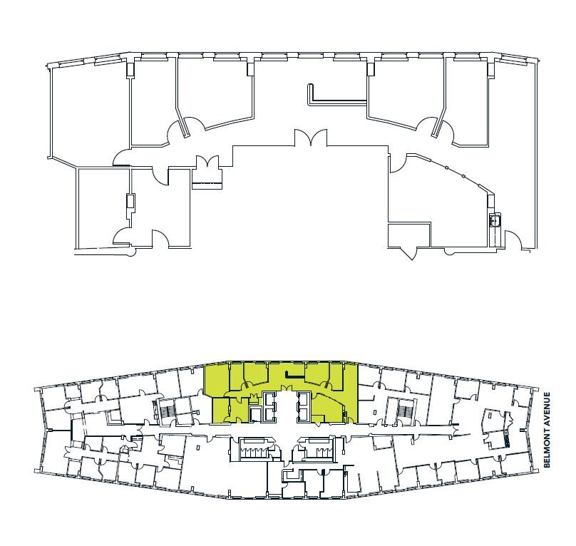 1 Belmont Ave, Bala Cynwyd, PA à louer Plan d’étage- Image 1 de 1