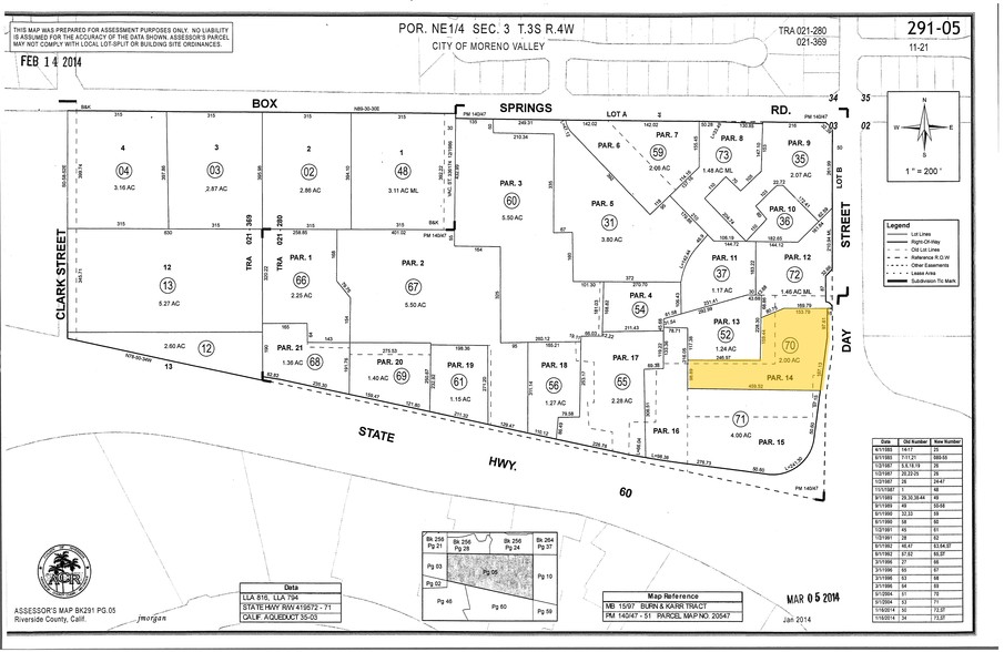 12125 Day St, Moreno Valley, CA à louer - Plan cadastral - Image 2 de 19