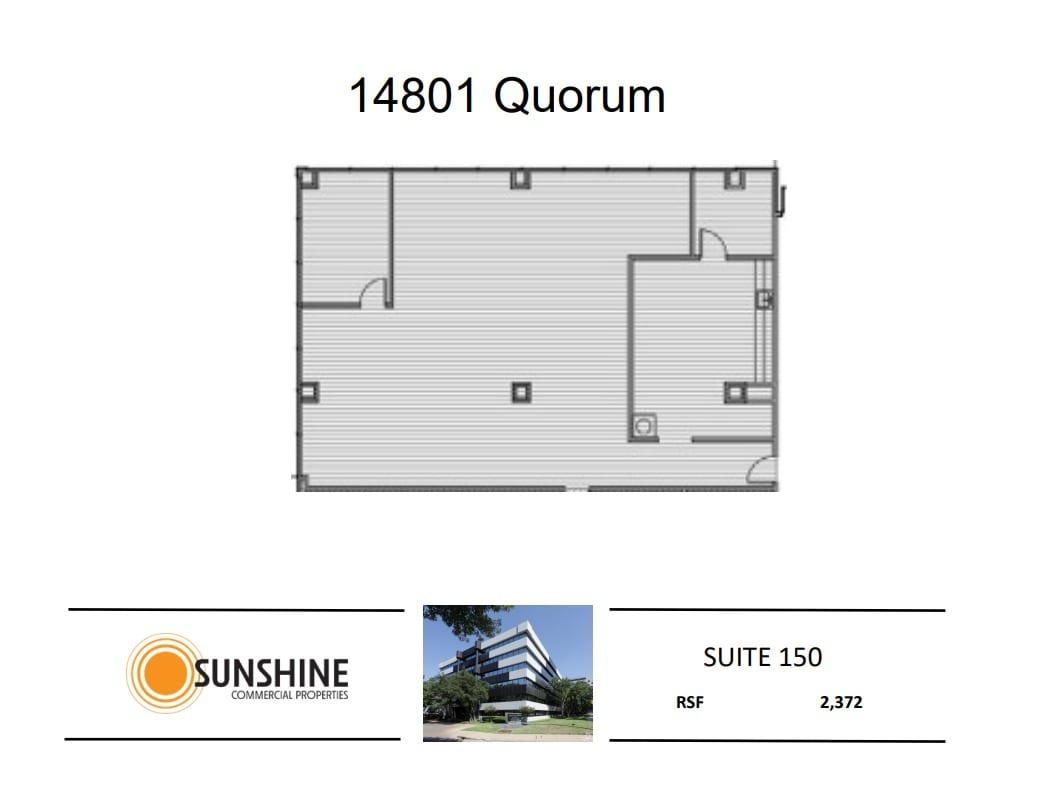 14801 Quorum Dr, Addison, TX for lease Floor Plan- Image 1 of 1