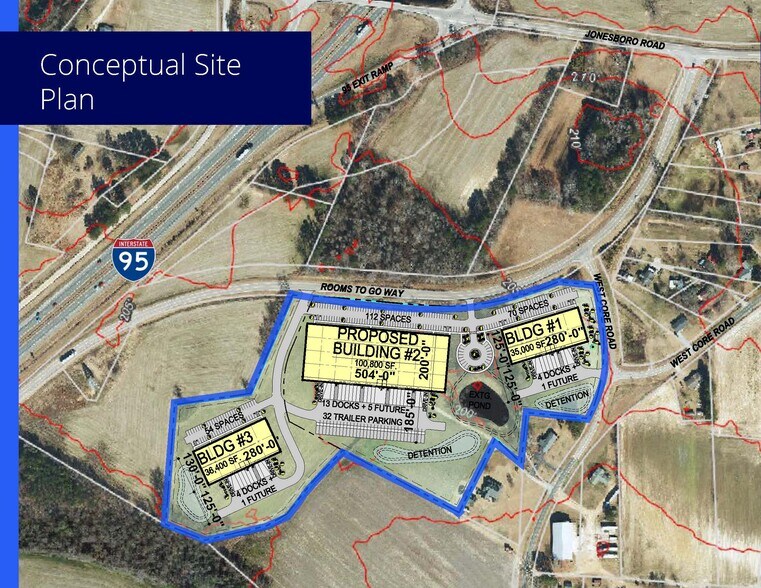 1103 W Core Rd, Dunn, NC for sale - Building Photo - Image 2 of 3