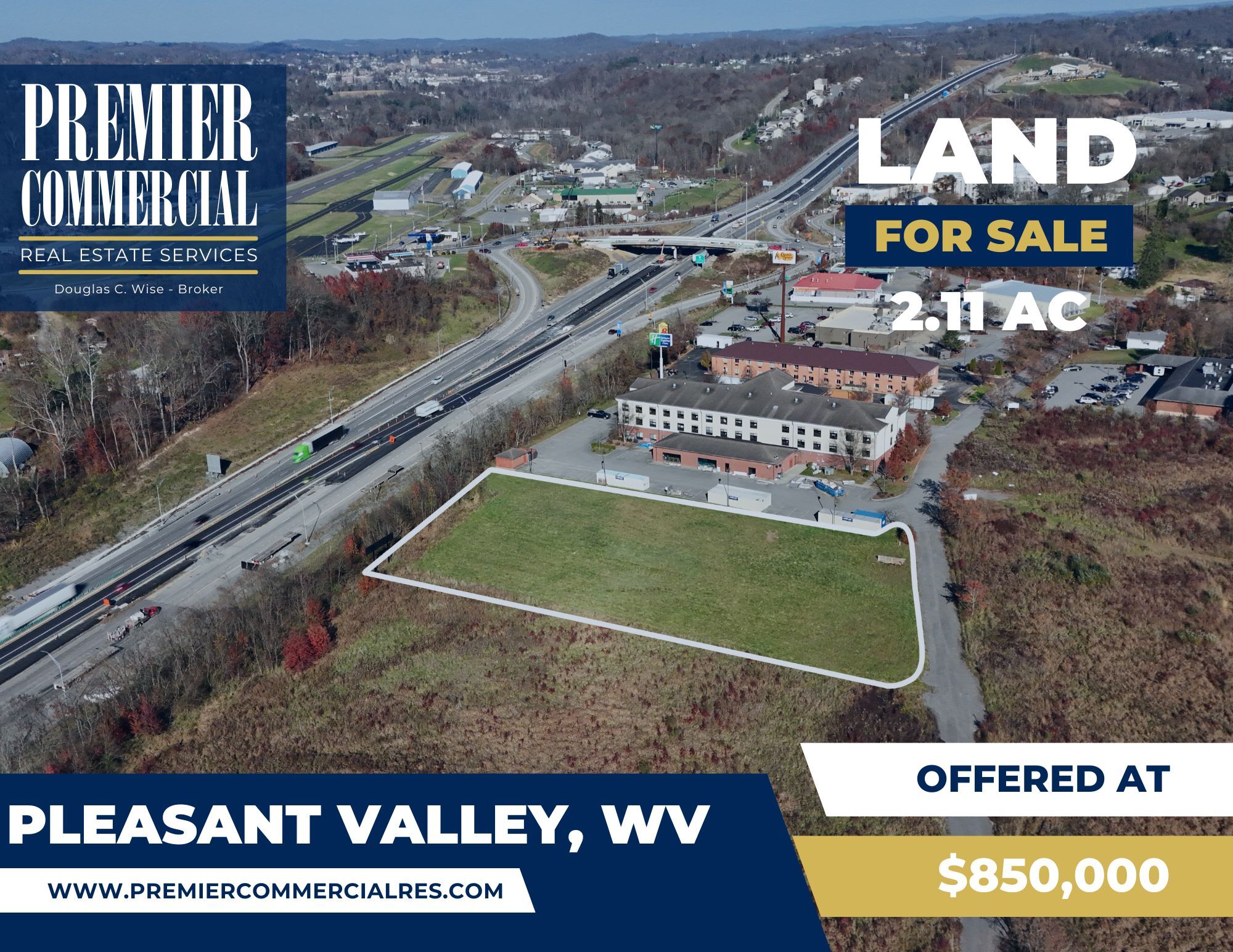 2256 Landing Ln, Pleasant Valley, WV à vendre Photo du bâtiment- Image 1 de 20