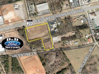 Plus de détails pour 13585 E Wade Hampton Blvd, Greer, SC - Terrain à vendre
