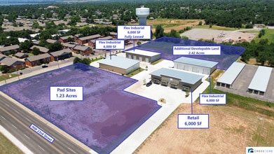 7271 NW 23rd St, Bethany, OK - Aerial map view