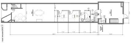 227 Princess St, Kingston, ON for lease Floor Plan- Image 1 of 4
