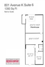 801 K Ave, Plano, TX for lease Floor Plan- Image 1 of 1