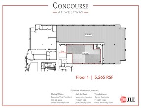 4700 W Sam Houston Pky N, Houston, TX à louer Plan d’étage- Image 1 de 1