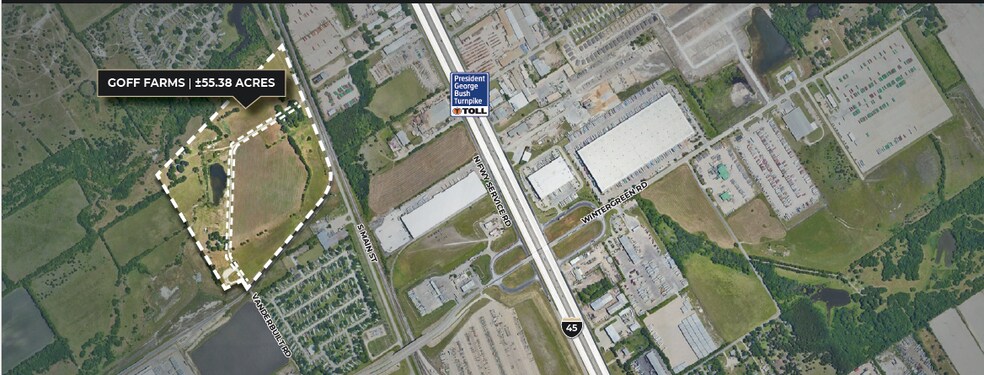 NWQ of Wintergreen Rd, Hutchins, TX à vendre - Photo principale - Image 1 de 1