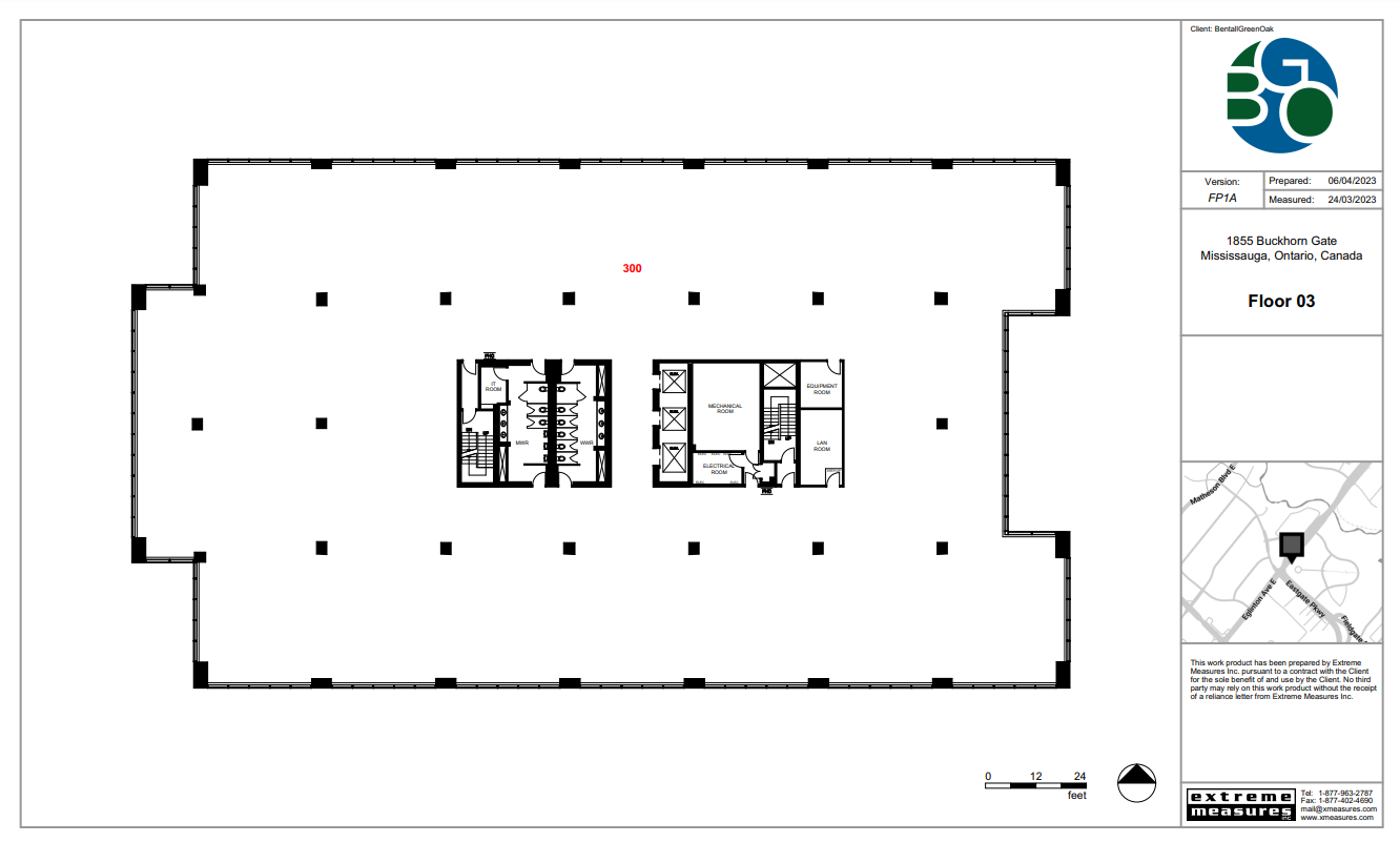 1855 Buckhorn Gate, Mississauga, ON for lease Floor Plan- Image 1 of 1