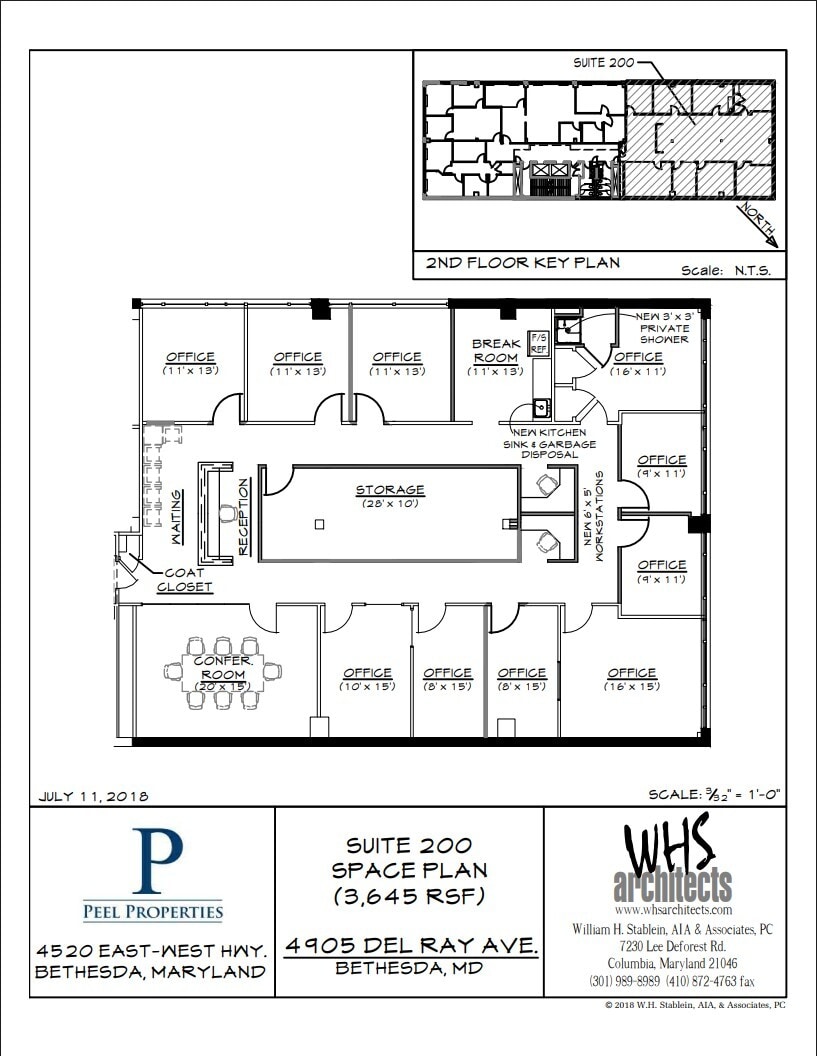 4905 Del Ray Ave, Bethesda, MD for lease Floor Plan- Image 1 of 1