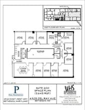 4905 Del Ray Ave, Bethesda, MD for lease Floor Plan- Image 1 of 1