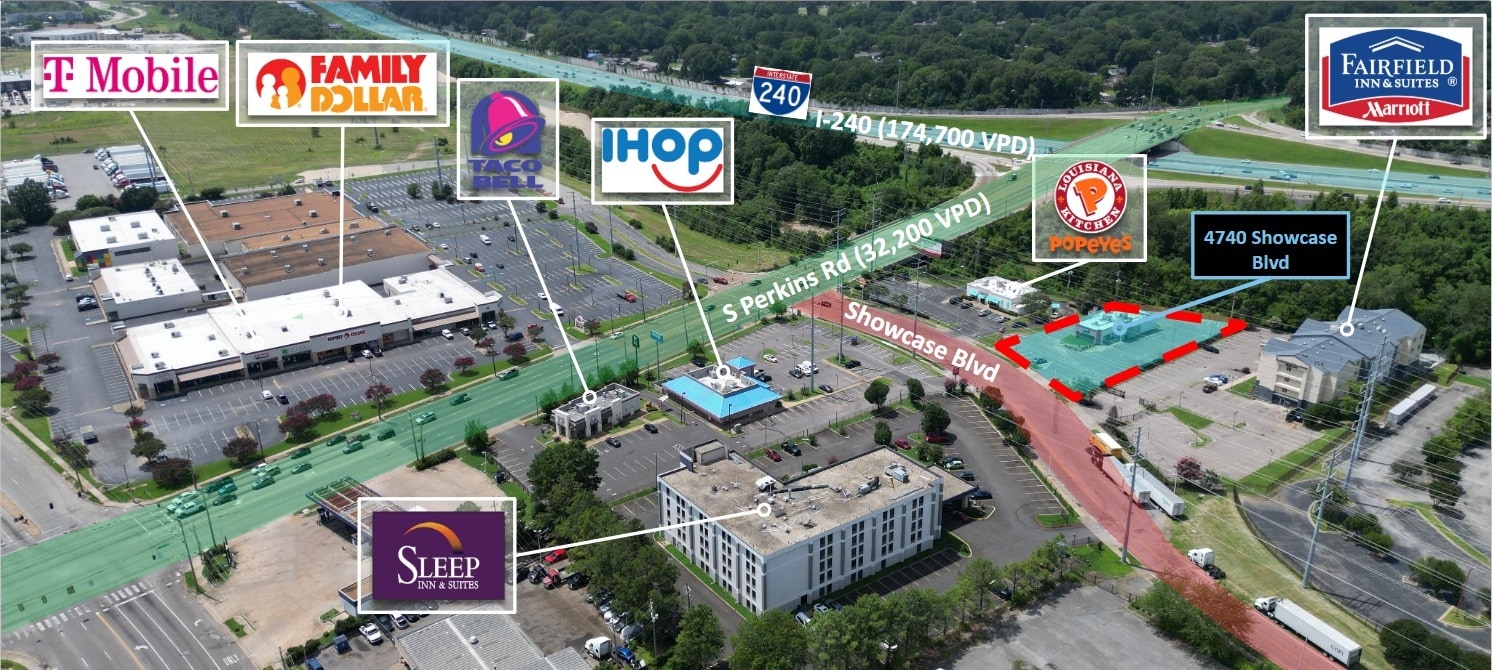 4740 Showcase Blvd, Memphis, TN for lease Building Photo- Image 1 of 4