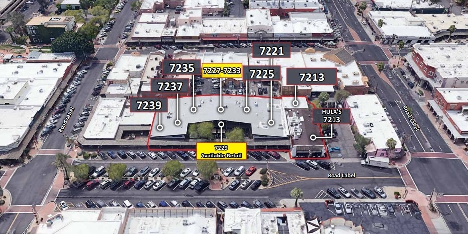 7213-7239 E 1st Ave, Scottsdale, AZ for lease Building Photo- Image 1 of 1