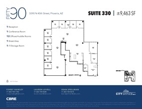 5090 N 40th St, Phoenix, AZ à louer Plan d  tage- Image 1 de 1