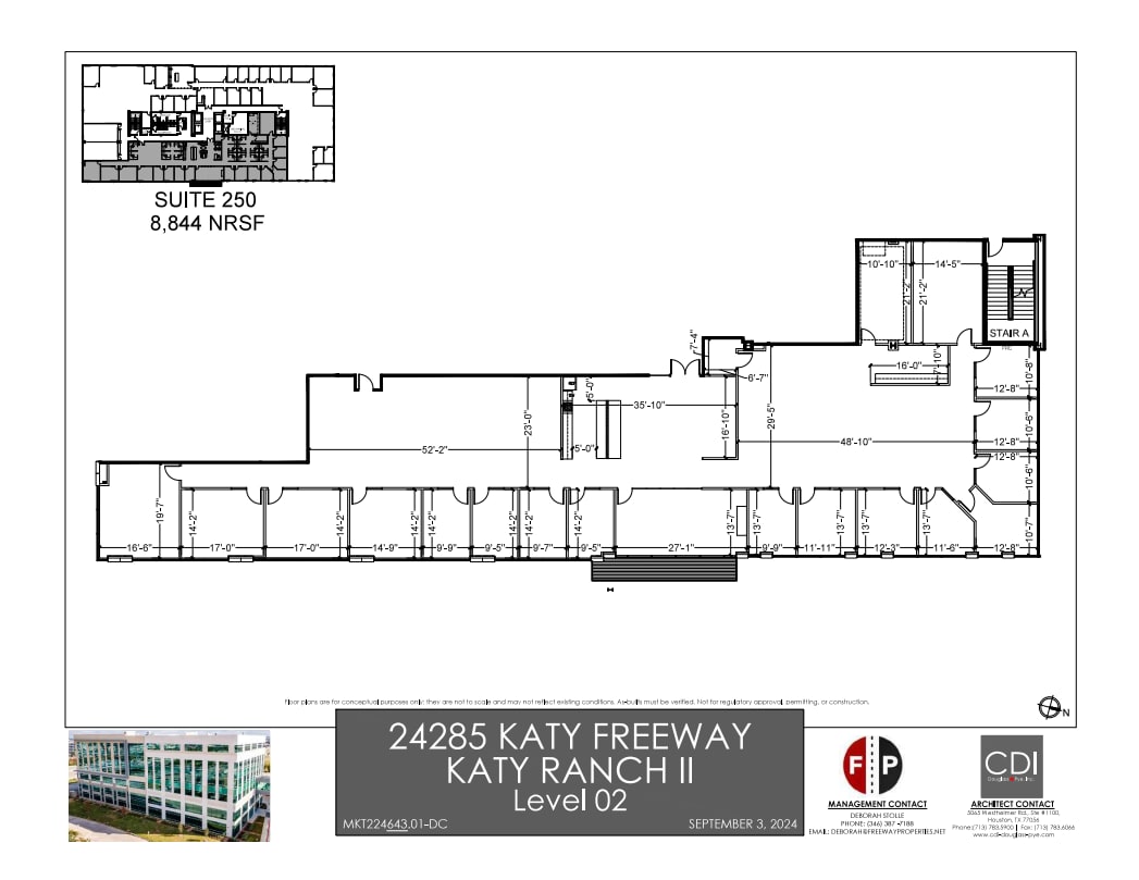 24285 Katy Fwy, Katy, TX for lease Floor Plan- Image 1 of 1