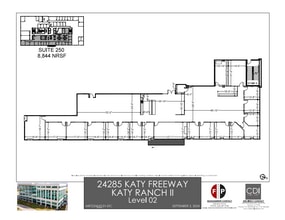 24285 Katy Fwy, Katy, TX for lease Floor Plan- Image 1 of 1