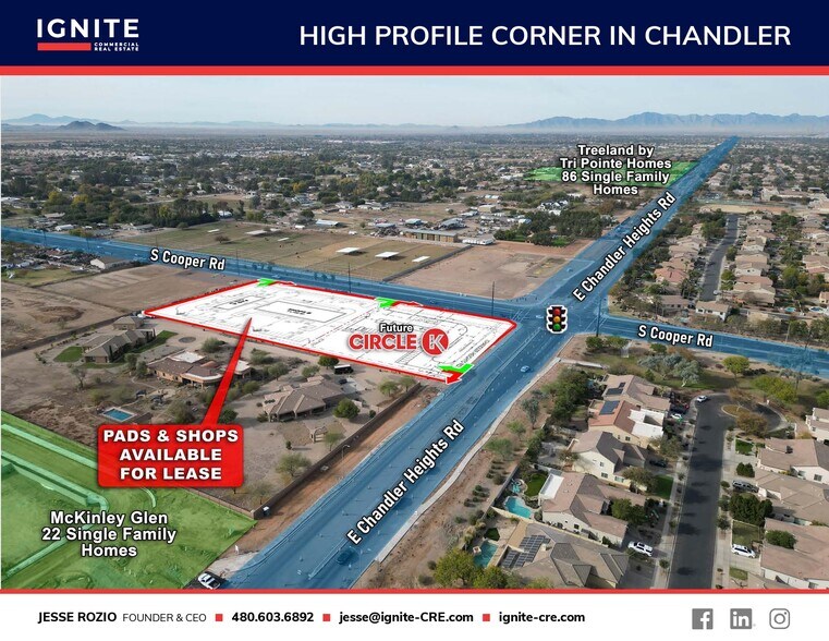 S Cooper Rd & Chandler Heights Rd, Chandler, AZ à louer - Photo du bâtiment - Image 2 de 7