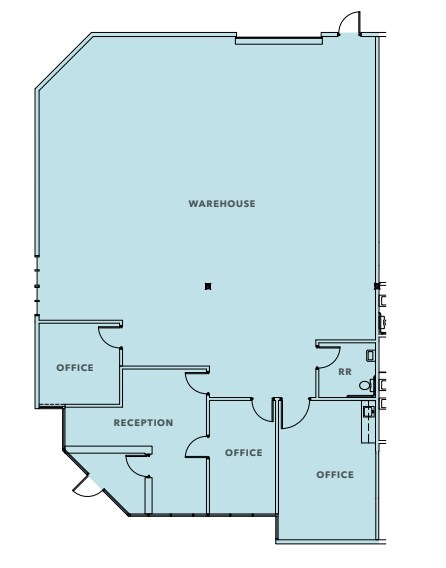 610 Gateway Center Way, San Diego, CA for lease Floor Plan- Image 1 of 6