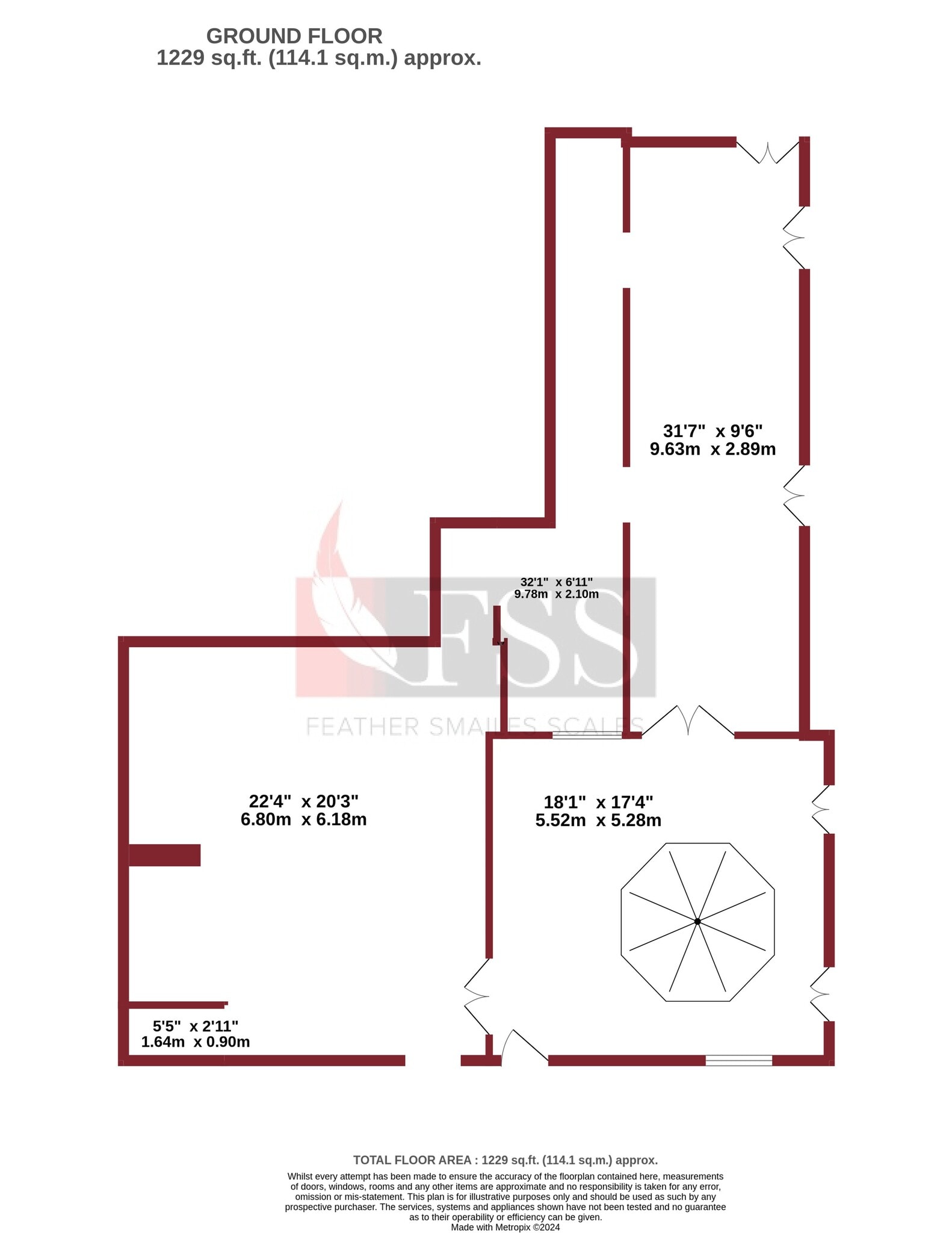 Mill Ln, Harrogate for lease Floor Plan- Image 1 of 5