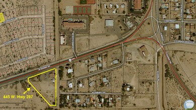445 W Highway 287, Florence, AZ - Aerial  map view