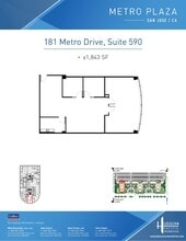 25 Metro Dr, San Jose, CA for lease Floor Plan- Image 1 of 1