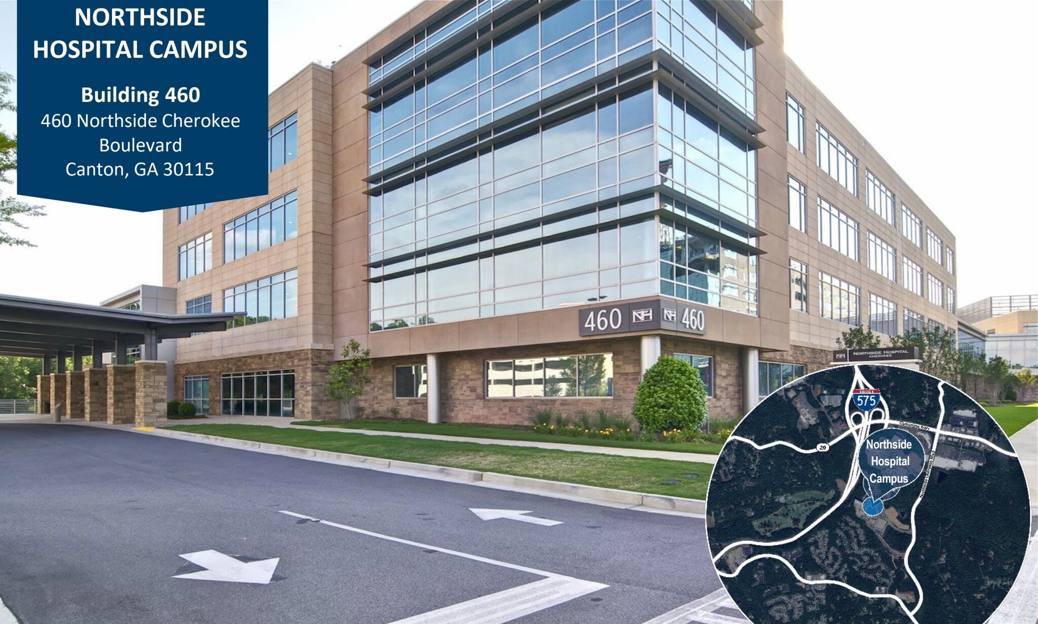 460 Northside Cherokee Blvd, Canton, GA for lease Building Photo- Image 1 of 8