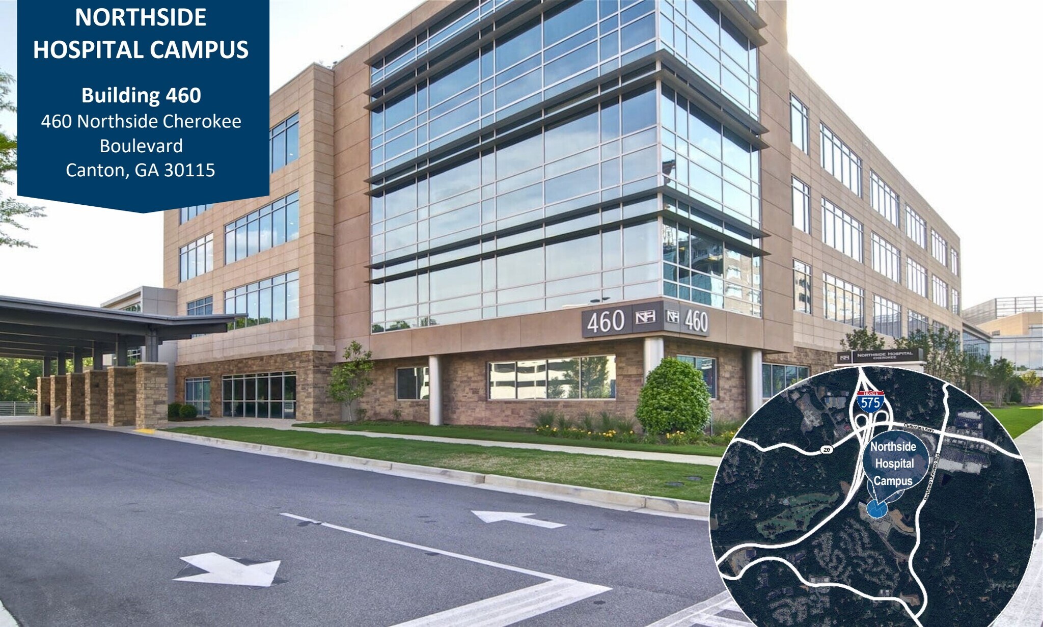 460 Northside Cherokee Blvd, Canton, GA à louer Photo du bâtiment- Image 1 de 8