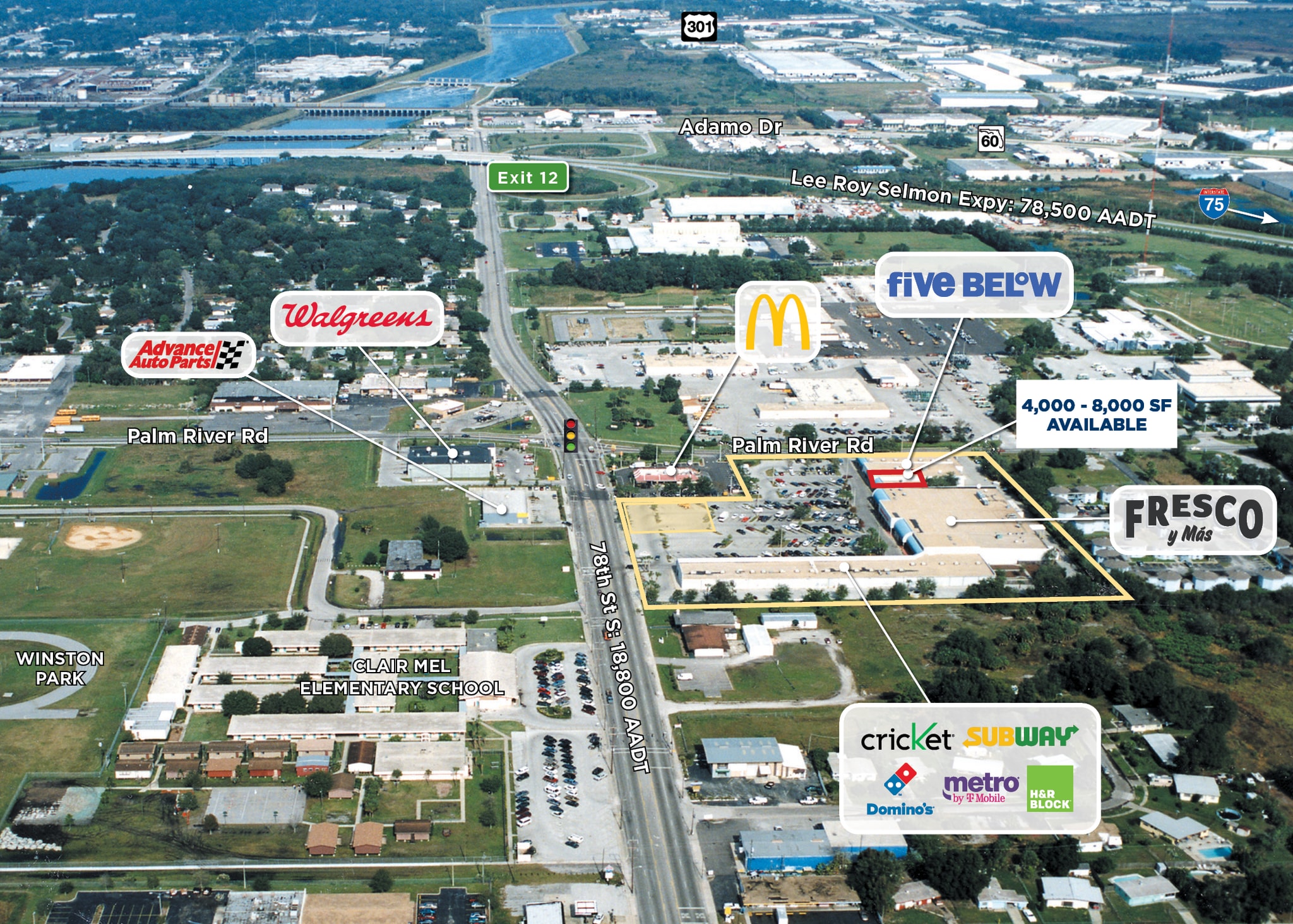 7819 Palm River Rd, Tampa, FL for lease Building Photo- Image 1 of 1