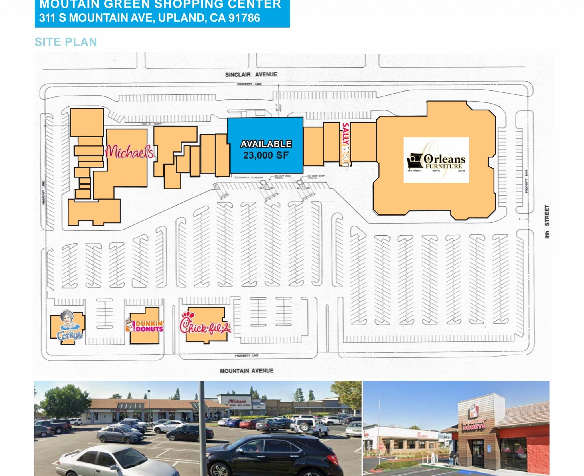 311 S Mountain Ave, Upland, CA for lease Site Plan- Image 1 of 1
