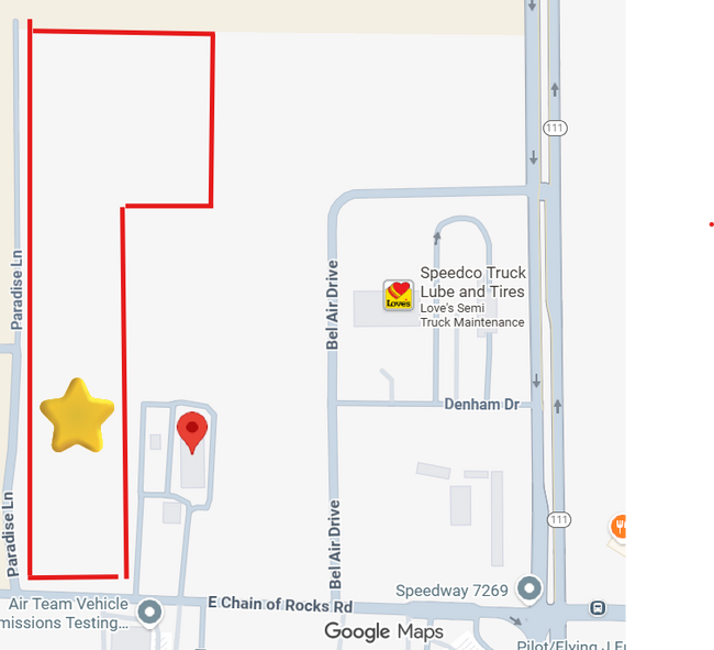 Plus de détails pour 1005 Chain of Rocks rd, Pontoon Beach, IL - Terrain à vendre