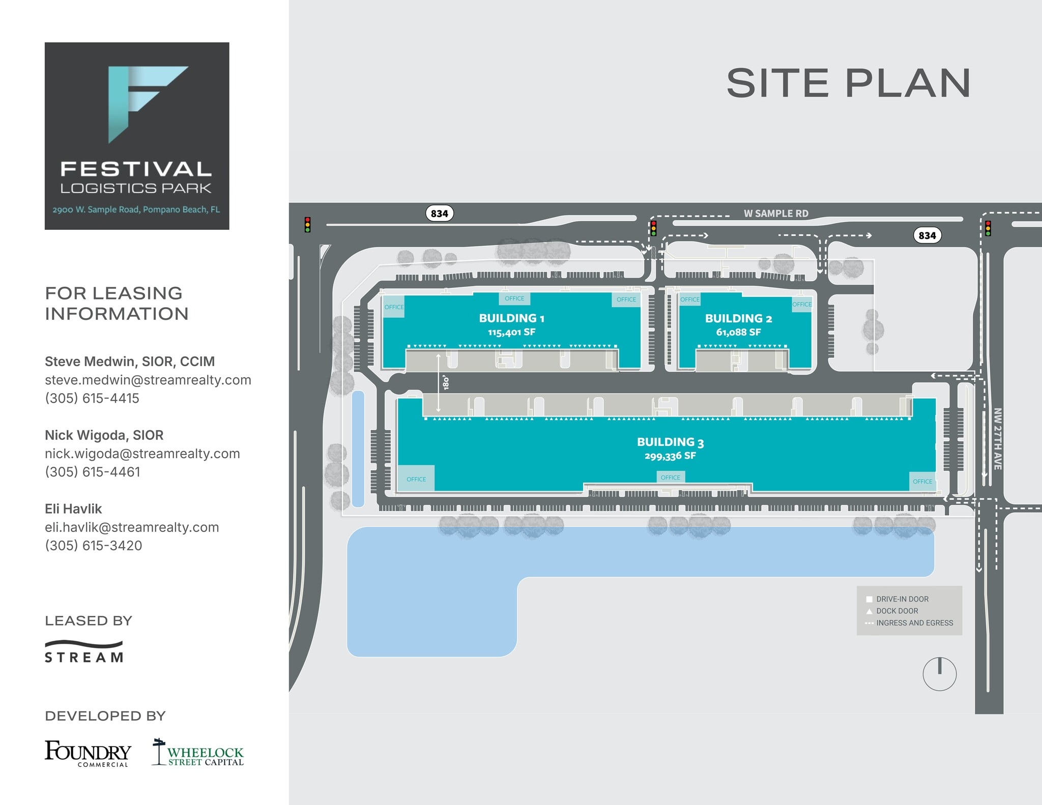 2900 W Sample Rd, Pompano Beach, FL for lease Site Plan- Image 1 of 7