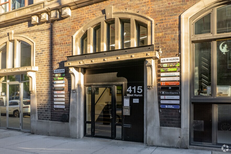 415 W Huron St, Chicago, IL à louer - Photo du bâtiment - Image 2 de 13