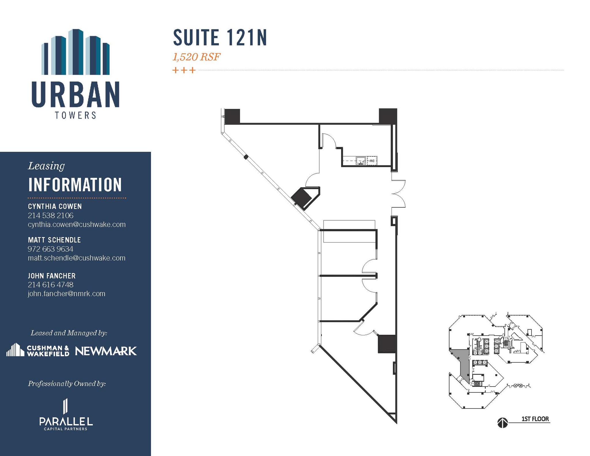 222 W Las Colinas Blvd, Irving, TX à louer Plan d’étage- Image 1 de 1