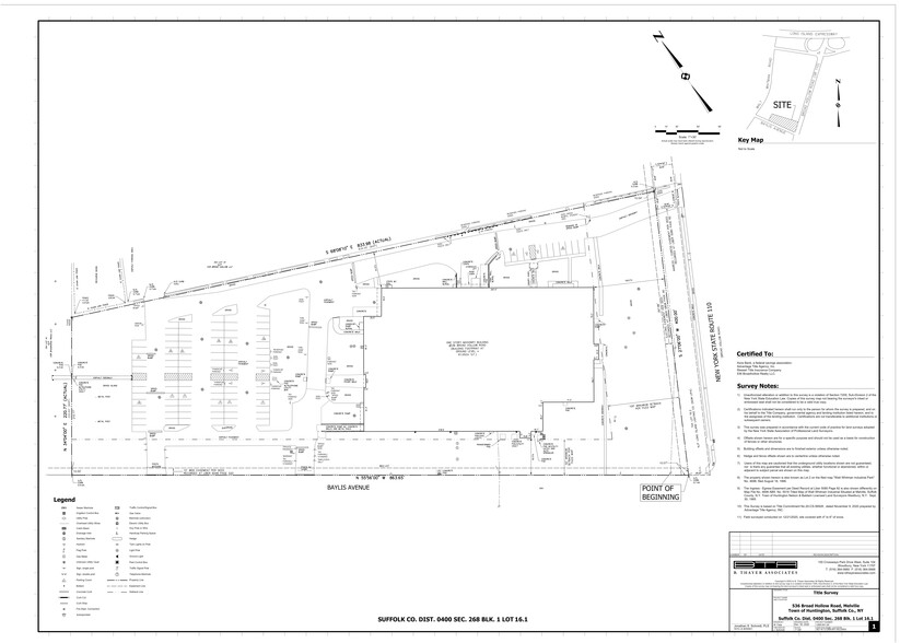 536 Broadhollow Rd, Melville, NY for lease - Site Plan - Image 2 of 7