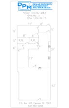 5010-5074 W Broadway St, Pearland, TX à louer Plan de site- Image 1 de 1