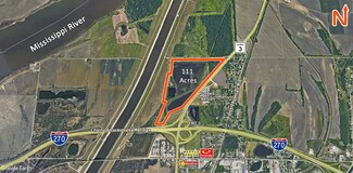 Plus de détails pour Route 3 and I-270, Granite City, IL - Terrain à vendre